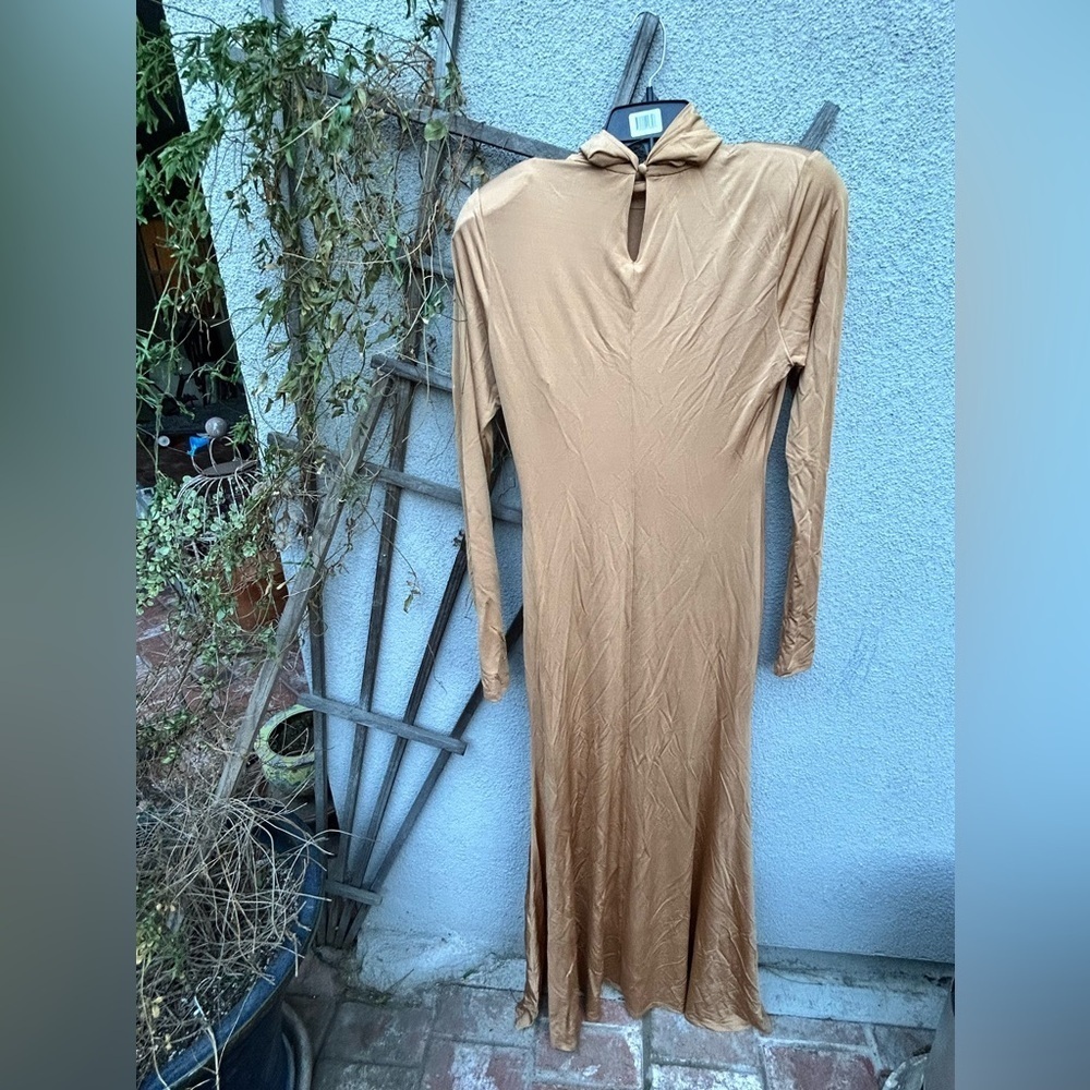 L'Academie Kyma Maxi Dress in Taupe New with Tag! - Picture 5 of 5